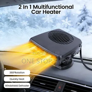 2_in_1 Portable Car Heater_ Defroster Fan With Quick Thermal Managemen