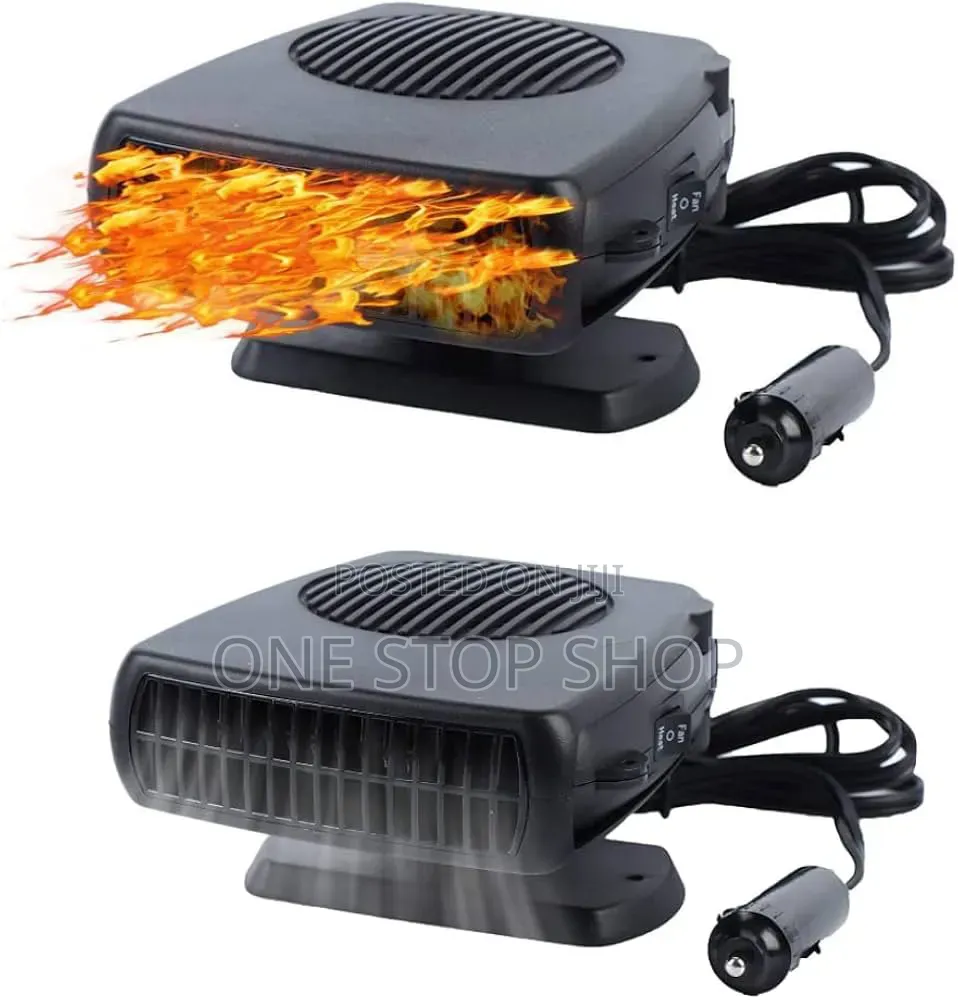 Car Heater Fan4defogging Defrosting,Dual Modes,360°Rotation Adjustment