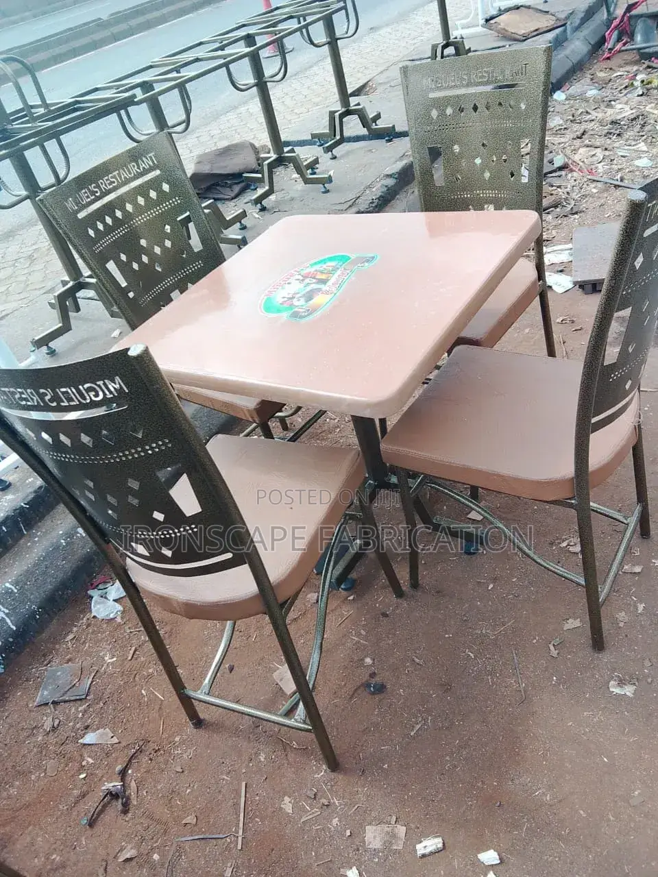 Restaurant Chairs and Table