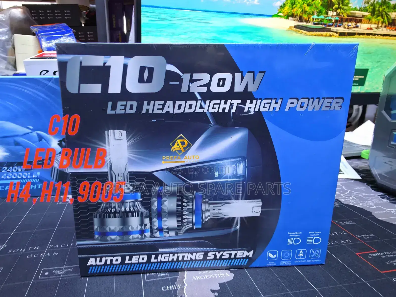 Led C10 Series Bulb H4 Led