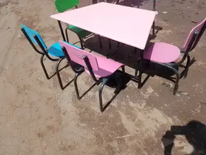 School Lockers and Chairs