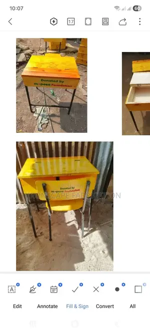 School Lockers and Chairs