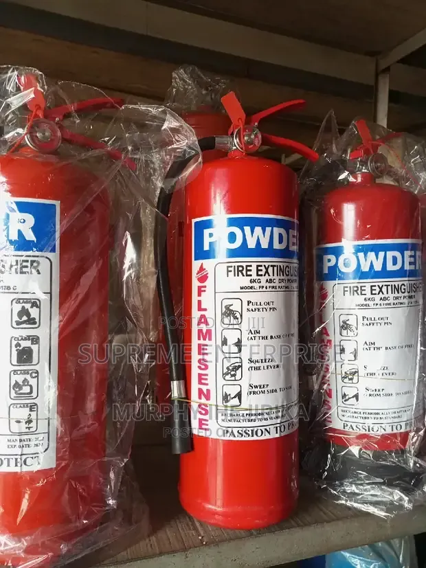Fire Extinguisher,, Dry Powder 6 Kg/ Fire Extinguisher