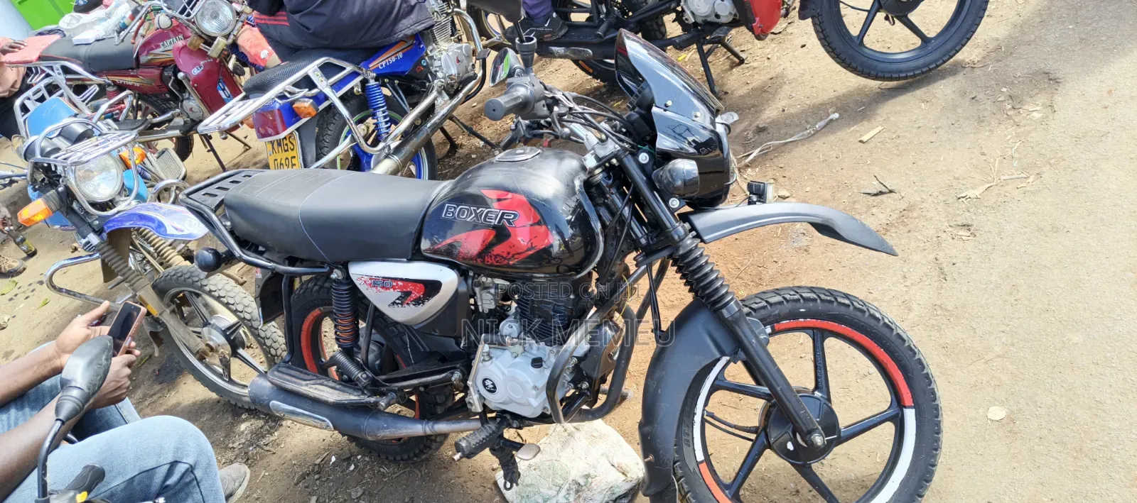 Bajaj Boxer 2025 Black