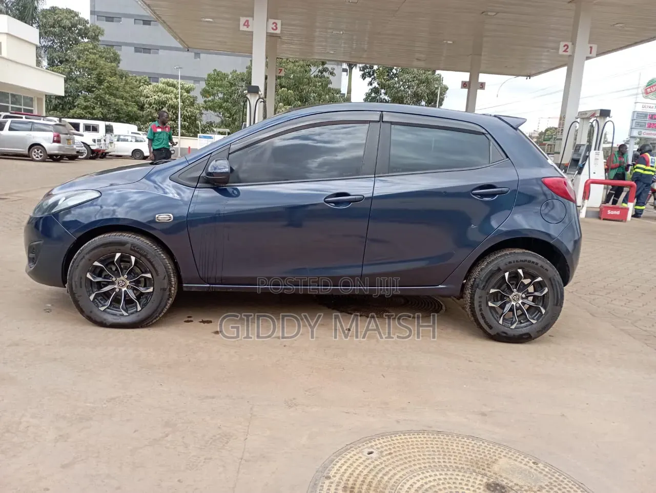 Mazda Demio 2012 Blue