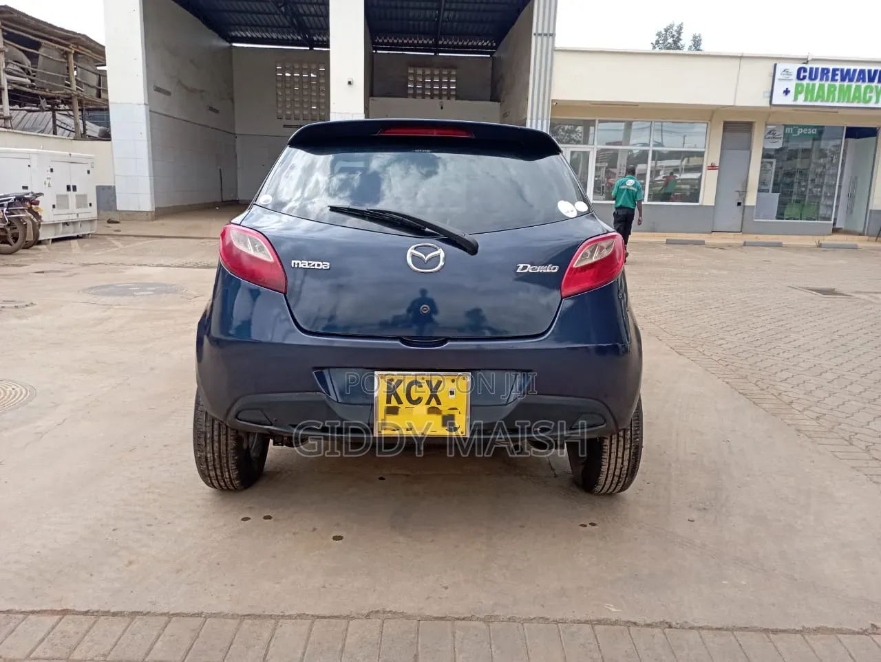 Mazda Demio 2012 Blue