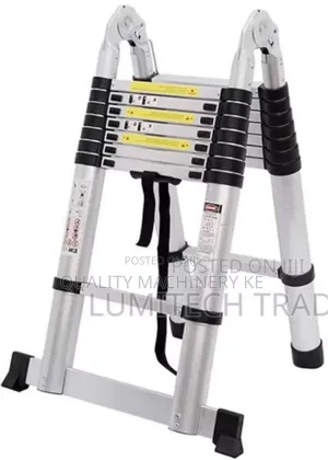 Modern Double Sided Telescopic Ladder 2.8m +2.8m