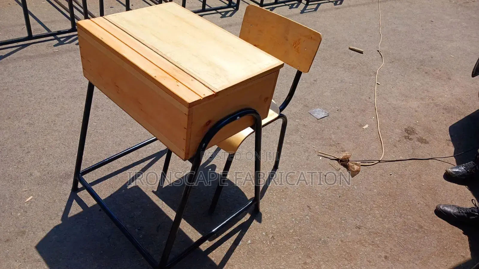School Lockers and Chairs