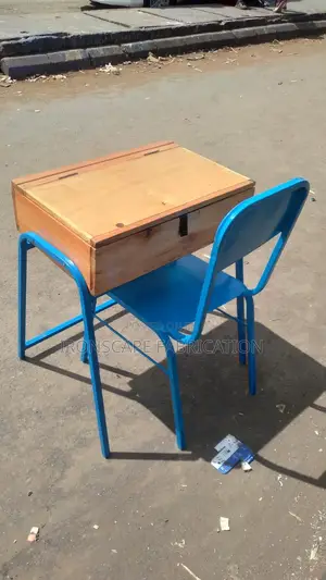 School Lockers and Chairs