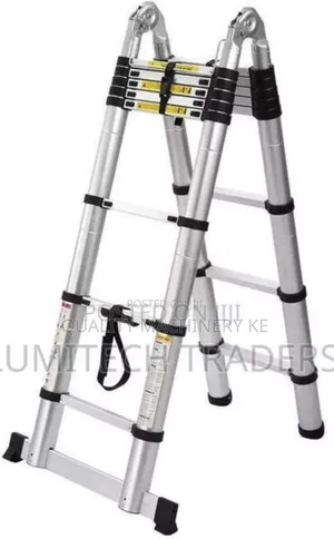 Double Sided 3.2m +3.2m Telescopic Ladder