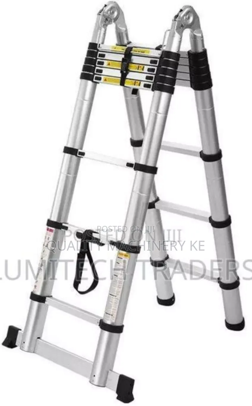 Double Sided 3.2m +3.2m Telescopic Ladder