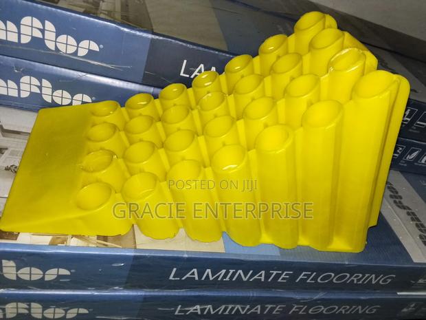 Yellow Plastic Wheel Chock