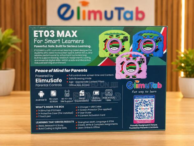 Elimutab Et03 Max Educational Tablet 512gb - thumbnail 2