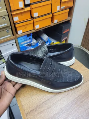★ Black White Sole Shoes | Premium Smart Casual Footwear ✓