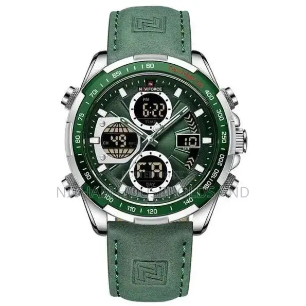 Naviforce Nf9197 Military Sport Leather Watch for Men