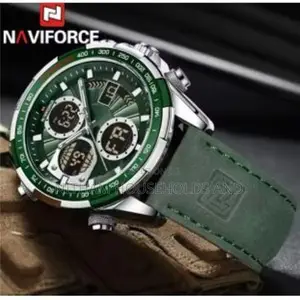 Naviforce Nf9197 Military Sport Leather Watch for Men