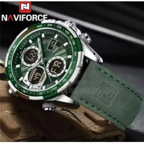 Naviforce Nf9197 Military Sport Leather Watch for Men