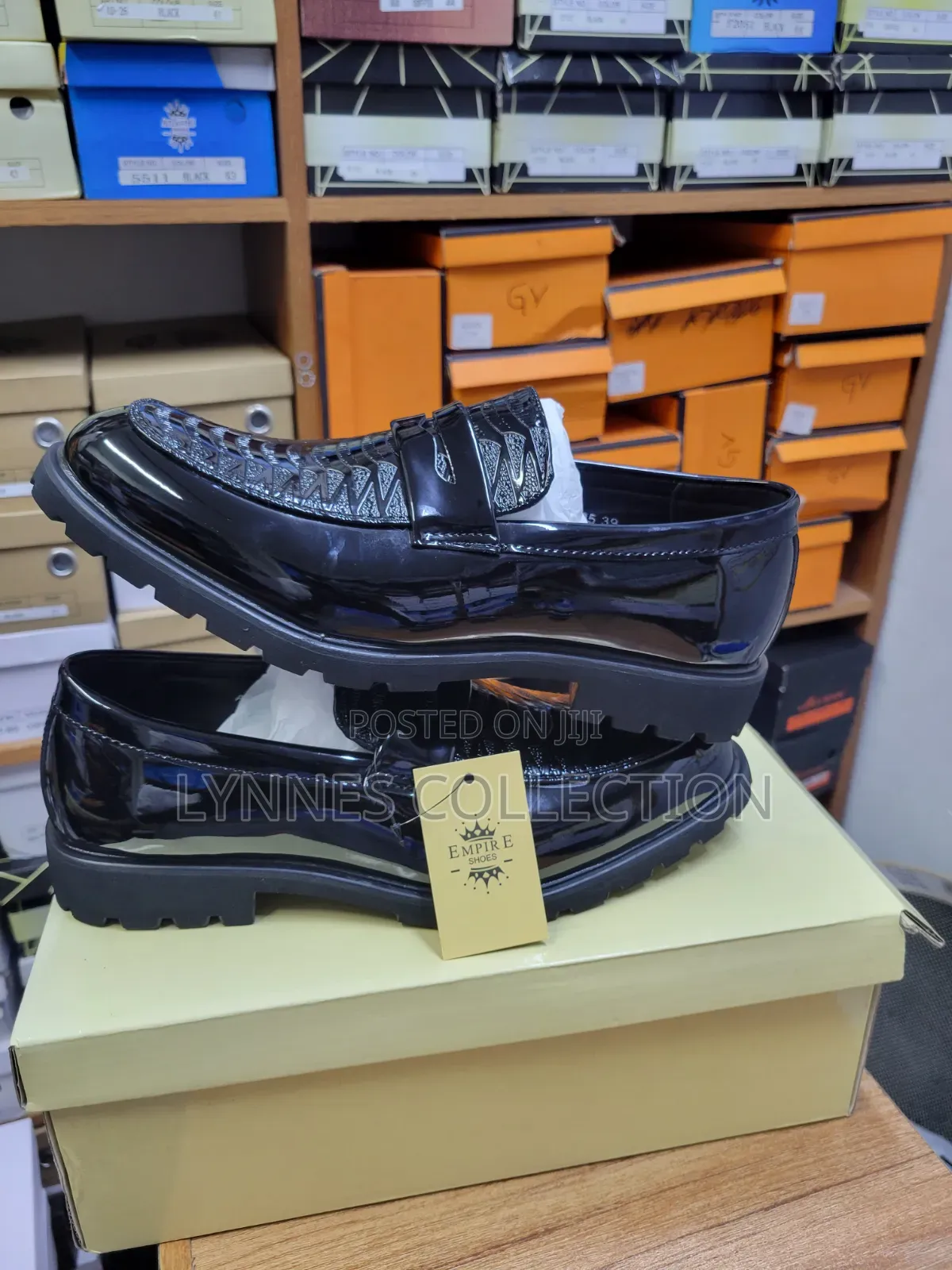 ★ Wetlook Black Shoes | Premium Glossy Formal Footwear ✓