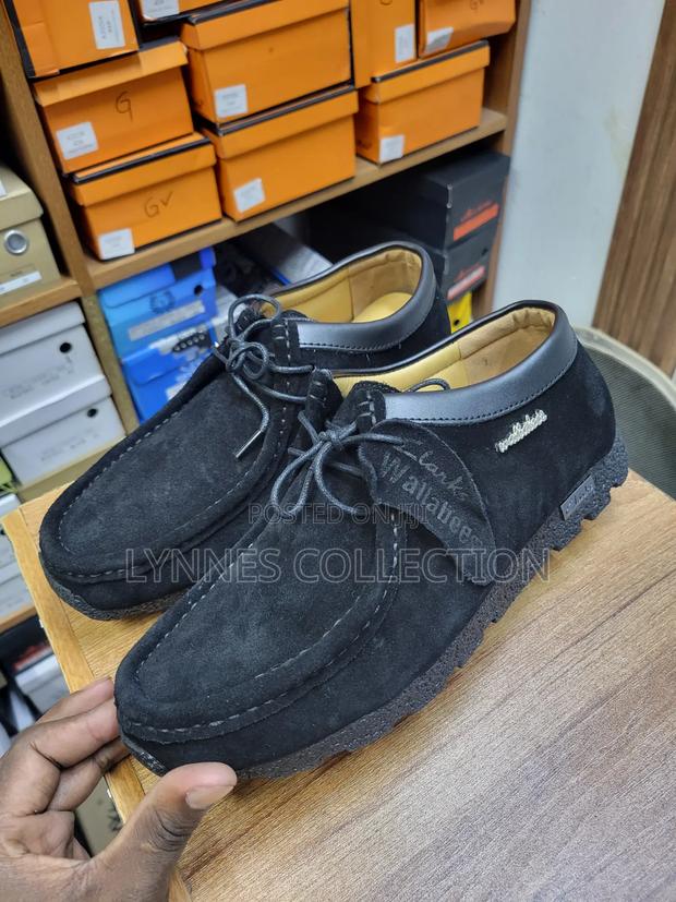 ★ Wallabees Black | Classic Suede Casual Shoes for Men ✓ - thumbnail 2