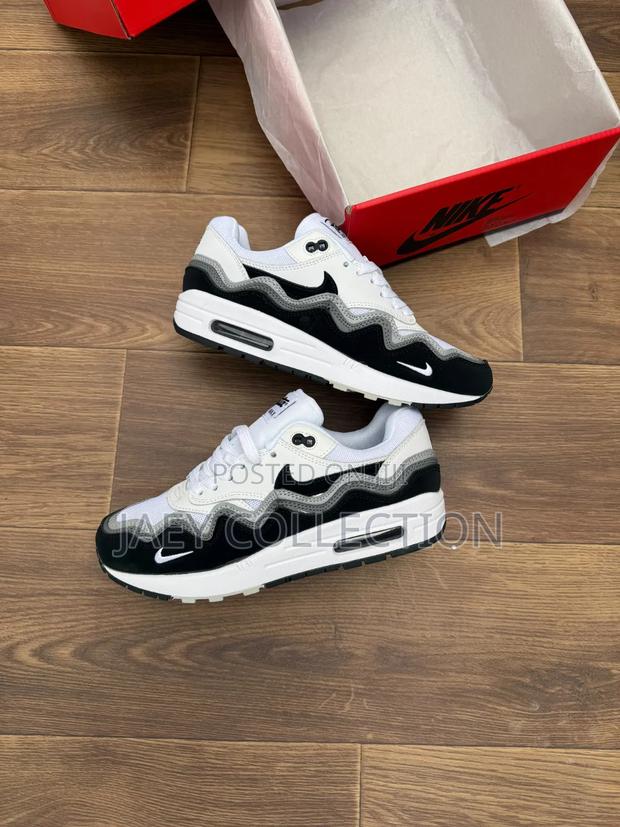 Nike Air Max 1 Patta Black White Size 40_45