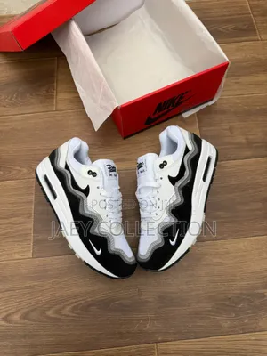 Nike Air Max 1 Patta Black White Size 40_45