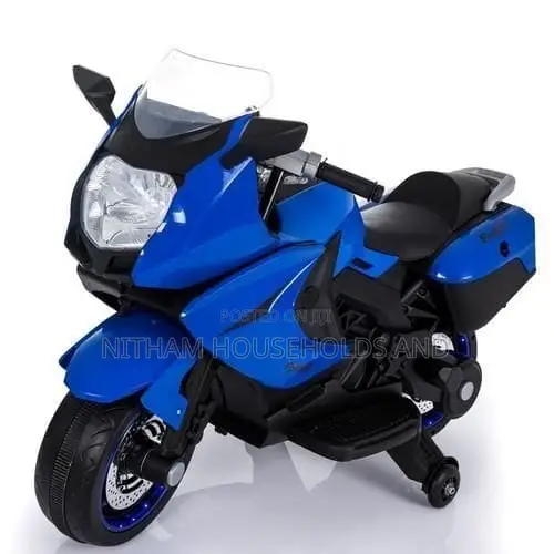Children Electric Motorcycle – Blue
