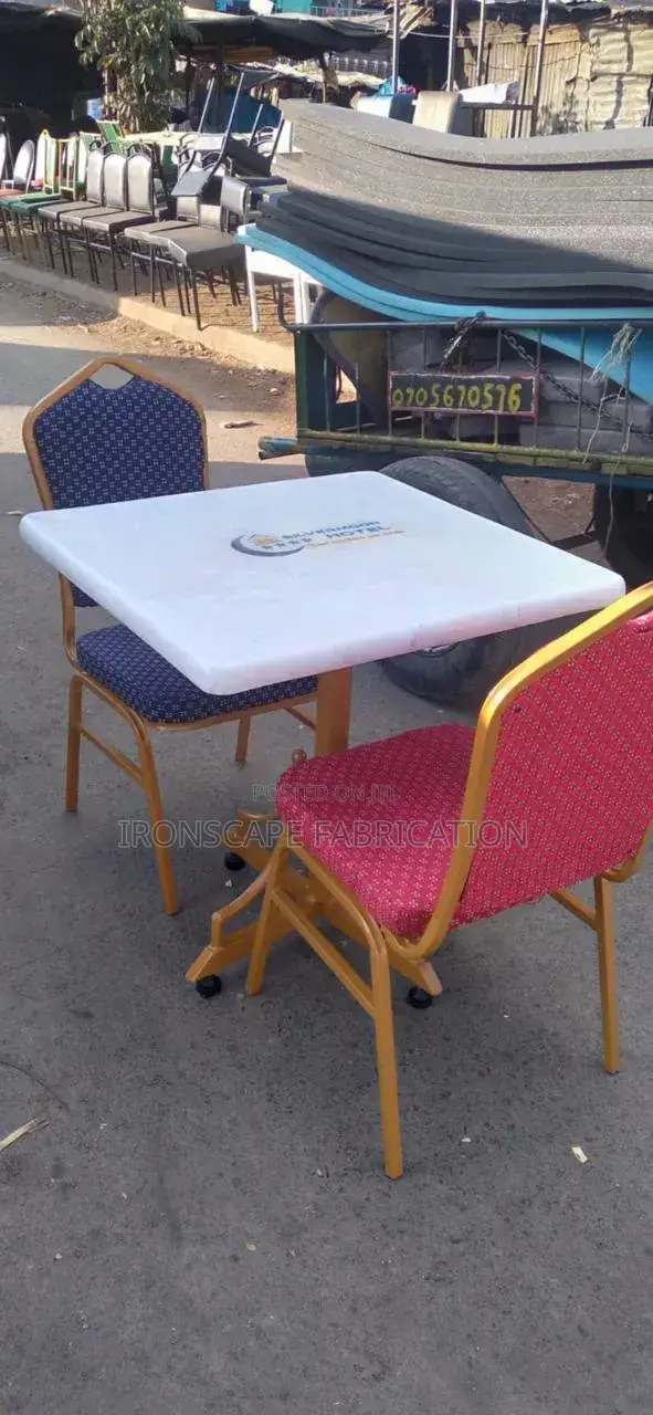 Restaurant Chairs and Table