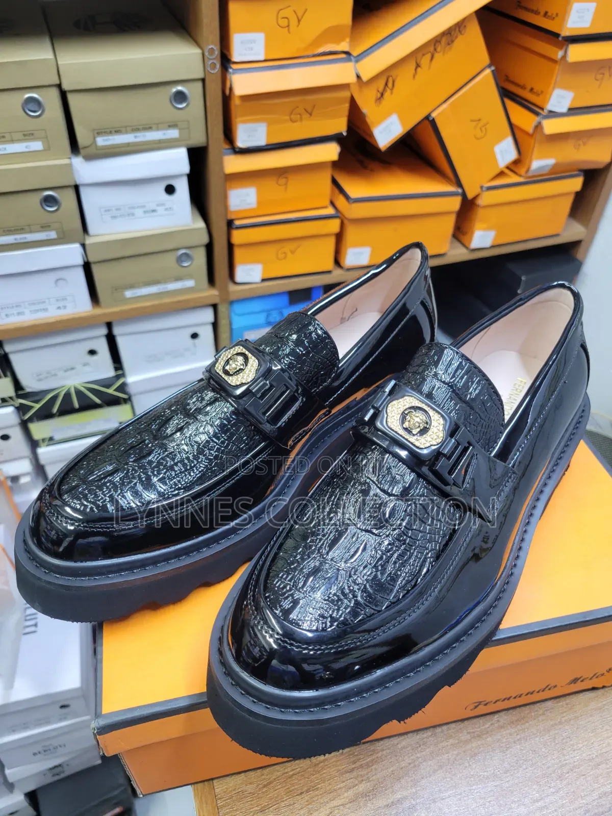 ★ High Quality Wet Look Black Shoes | Premium Glossy Forma ✓