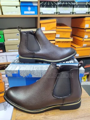 Brown Leather Boots | Premium Rugged Formal Casual Footwear ✓