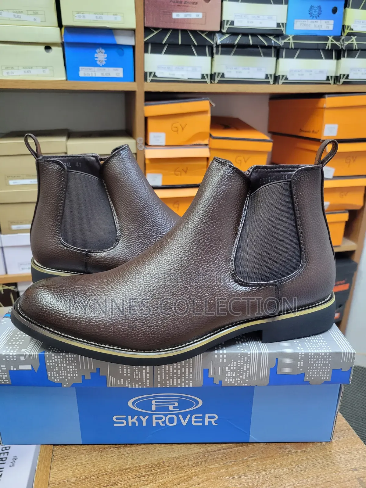 Brown Leather Boots | Premium Rugged Formal Casual Footwear ✓