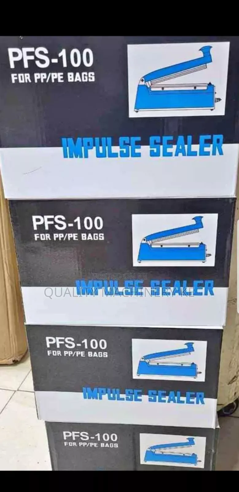 Adjustable 100mm Impulse Sealer