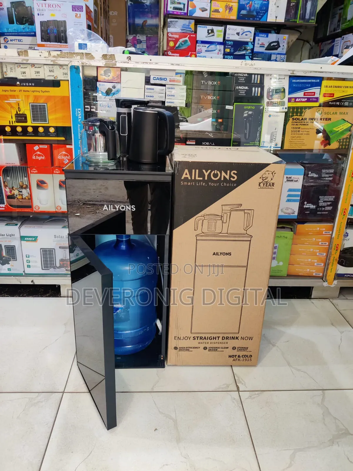 *Ailyons Bottom Load Dispenser Hot and Cold Afk 1915