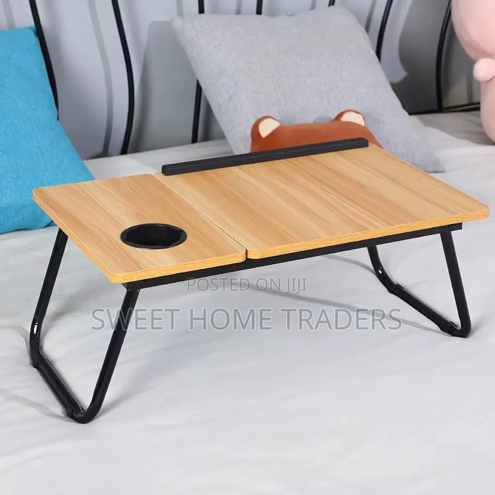 Adjustable Tilting Laptop Folding Table Stand D