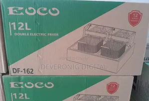 Restocked Eoco Double Fryer