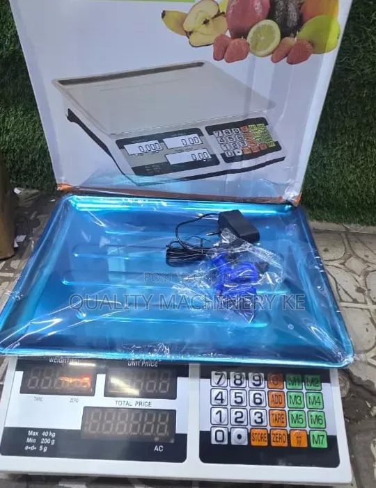 Digital 40kgs Acs Weighing Scale Pole Less