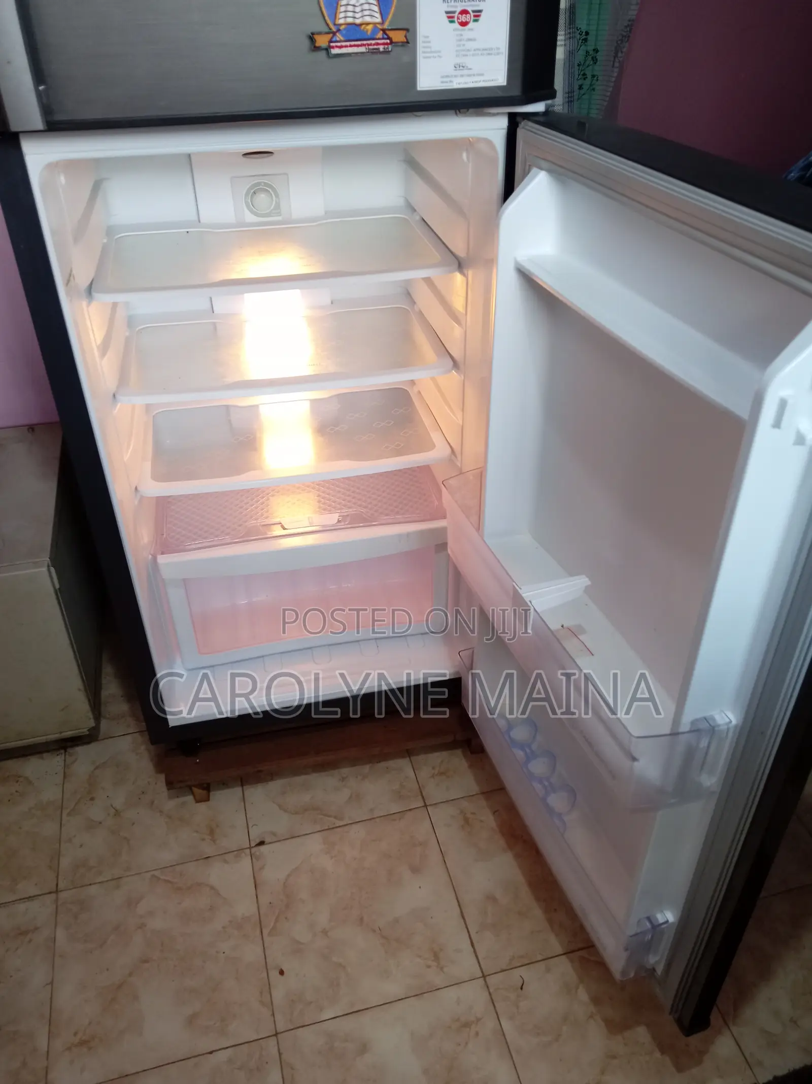 2 Door Von Refrigerator 255l