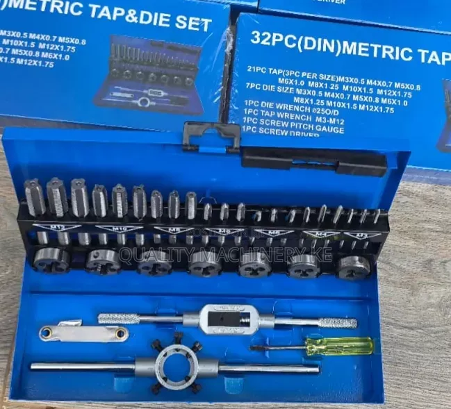 Easy to Assemble 32pcs Tap and Die Set