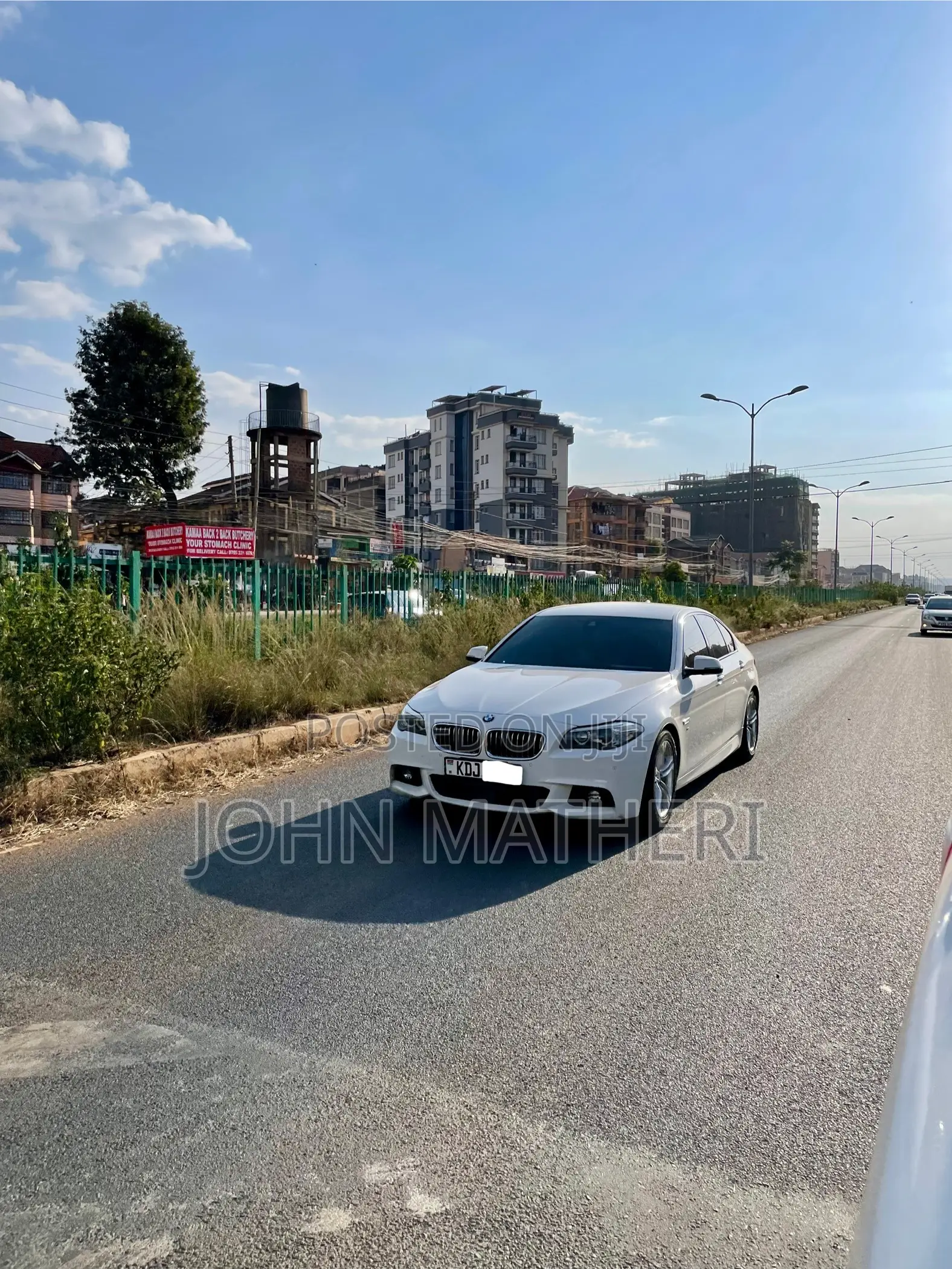 BMW 523i 2015 White