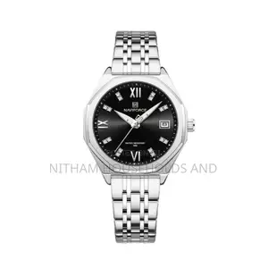 Naviforce Nf5052 Silver Quartz Watch for Women