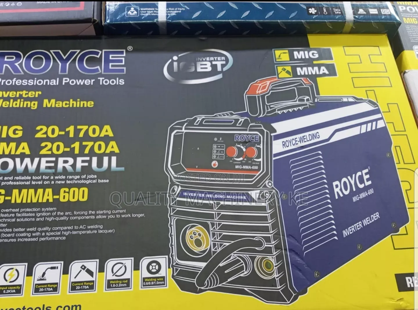 Durable Royce Mig Welding Machine 600amps