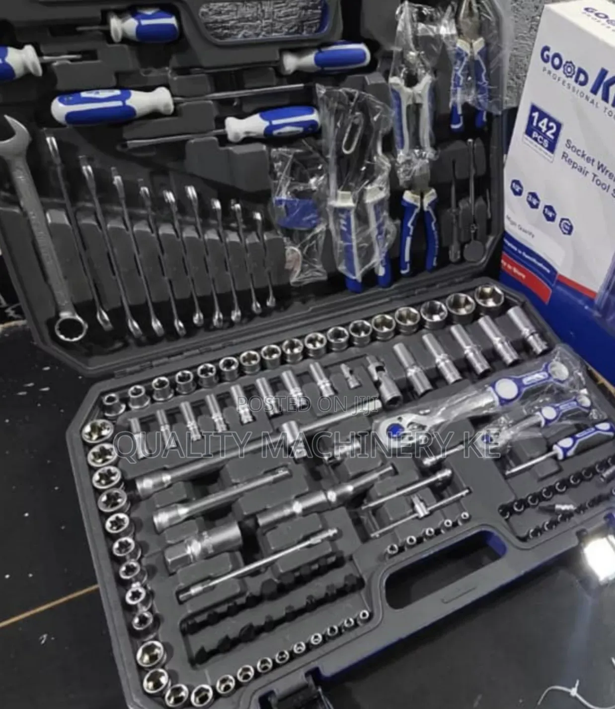 Durable Goodking 142pcs Toolbox