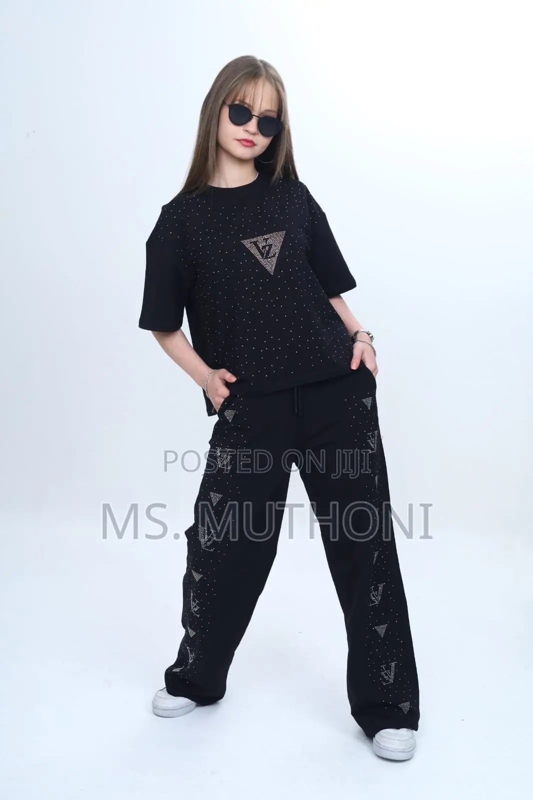 Girls 7-20yrs Turkish-Made Two-Piece Tracksuit Set