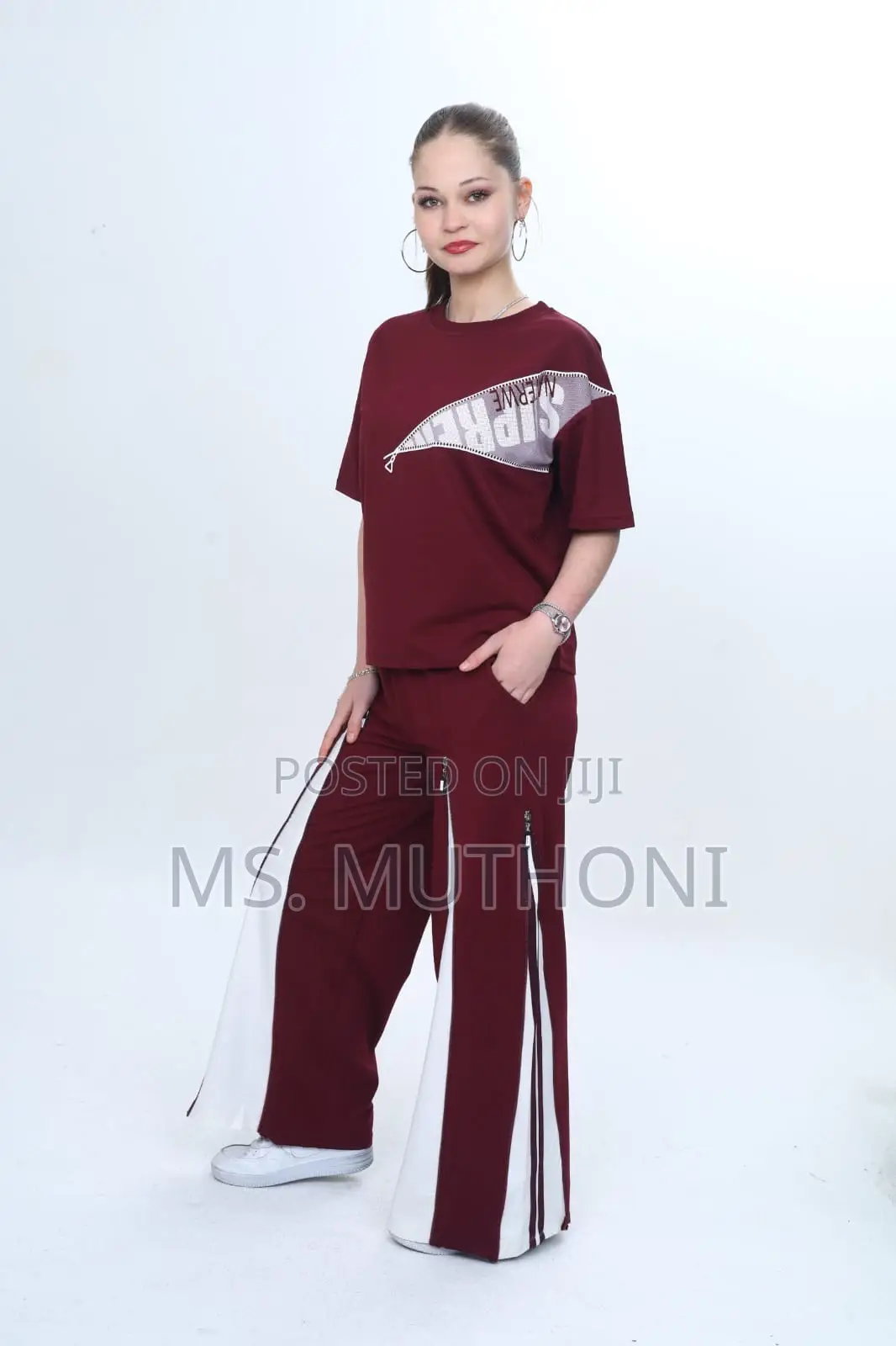 Girls 7-20yrs Turkish-Made Two-Piece Tracksuit Set