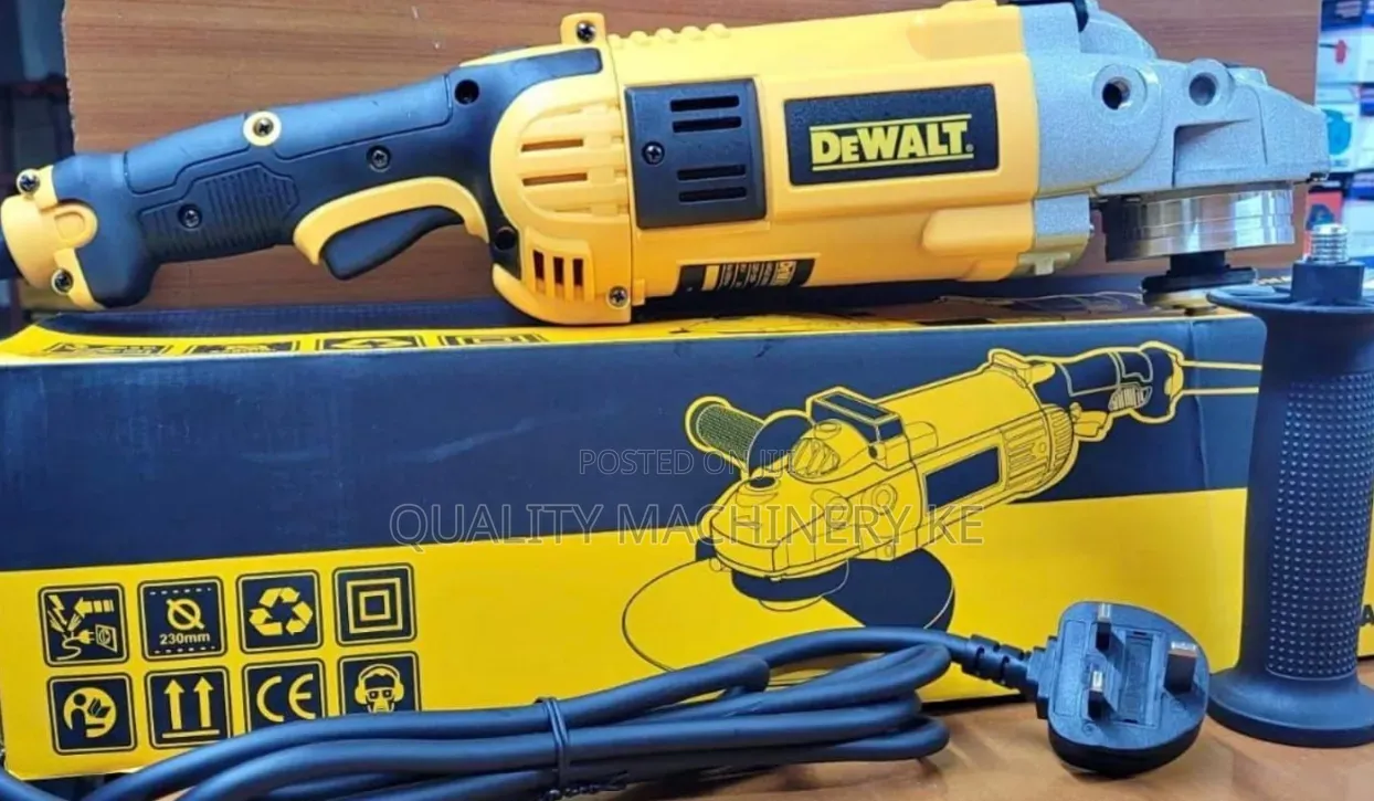 Easy to Carry Dewalt Angle Grinder 9"