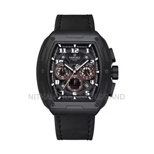 Naviforce Nf8053 Black Chronograph Watch for Men