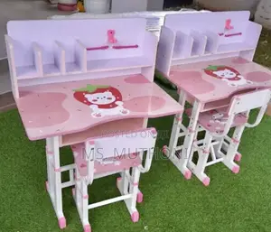 Adjustable Children's Study Desk Set (3-10 Yrs Appropriate)