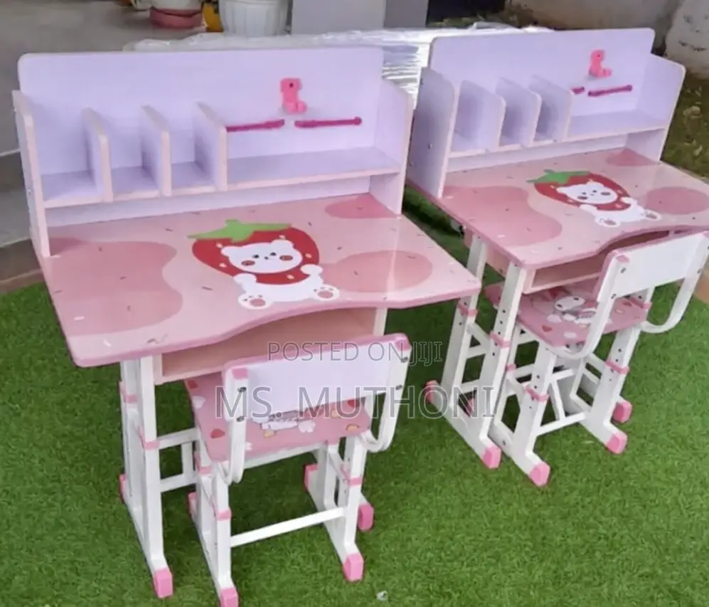 Adjustable Children's Study Desk Set (3-10 Yrs Appropriate)
