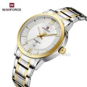 Naviforce Nf9254 Rose Gold Dial Watch for Men