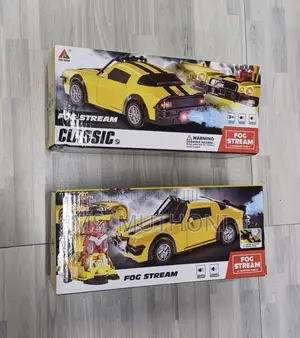 Fog Stream Transformer Robot Car Toy