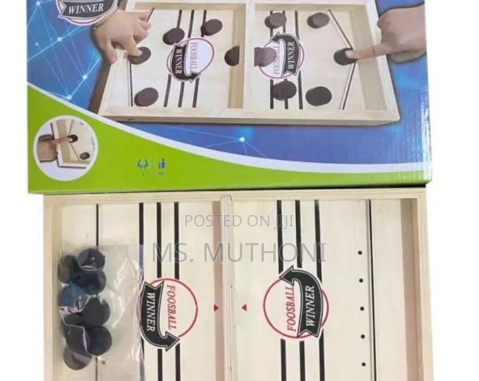 Large Size Super Foosball, Fast Sling Puck Board Game